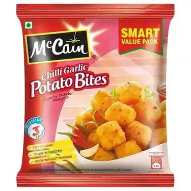 MC CAN CHILLY GARLIC POTATO BITES 700GM